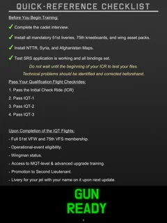 Page 6: Quick-Reference Checklist